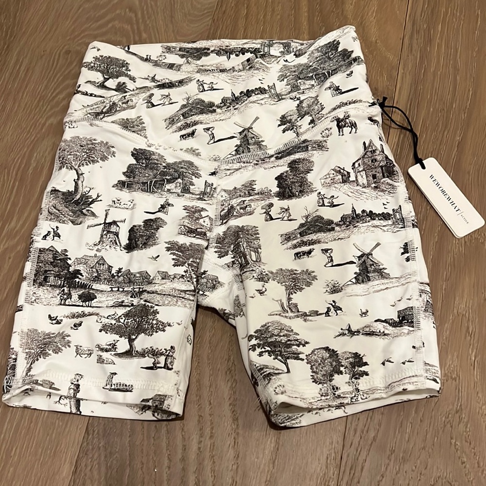 WeWoreWhat Splice Bicycle Shorts
